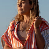 Playa Surfponcho mit komplettem Frontreißverschluss
